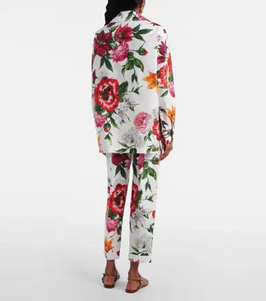 Dolce & Gabbana Floral oversized cotton shirt | Thumbnail 4 Dolce & Gabbana Floral oversized cotton shirt | Thumbnail 4
