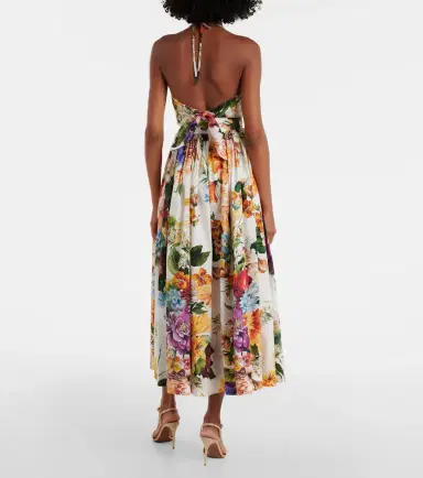 Dolce & Gabbana Floral cotton poplin crop top | Thumbnail 5 Dolce & Gabbana Floral cotton poplin crop top | Thumbnail 5