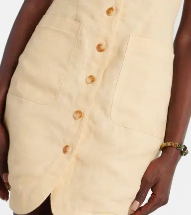 Posse Emma linen minidress | Thumbnail 2 Posse Emma linen minidress | Thumbnail 2