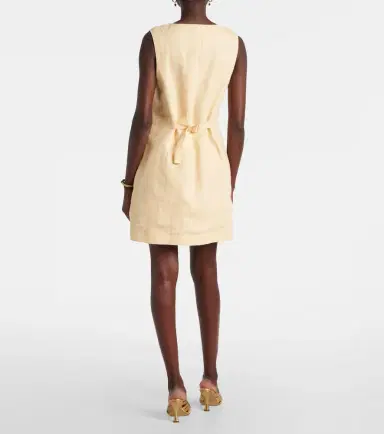 Posse Emma linen minidress | Thumbnail 4 Posse Emma linen minidress | Thumbnail 4