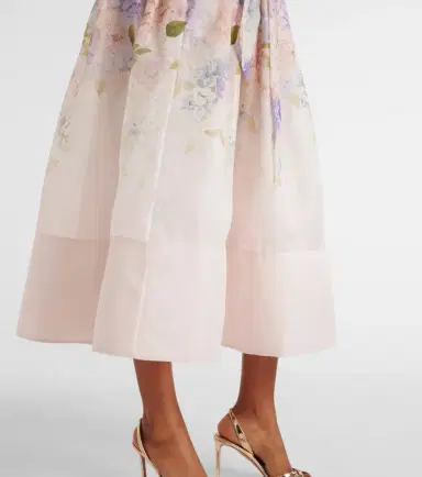 Zimmermann Dawning floral silk and linen corset dress | Thumbnail 5 Zimmermann Dawning floral silk and linen corset dress | Thumbnail 5