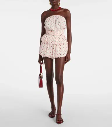 Posse Aurelia polka-dot shorts | Thumbnail 4 Posse Aurelia polka-dot shorts | Thumbnail 4