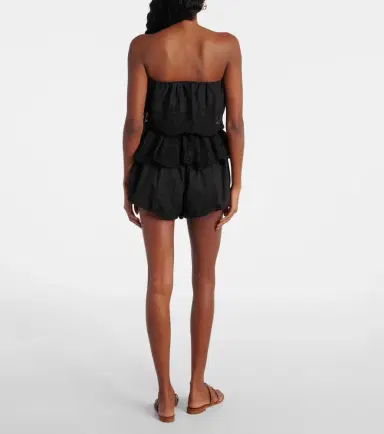 Posse Beryl peplum cotton top | Thumbnail 4 Posse Beryl peplum cotton top | Thumbnail 4