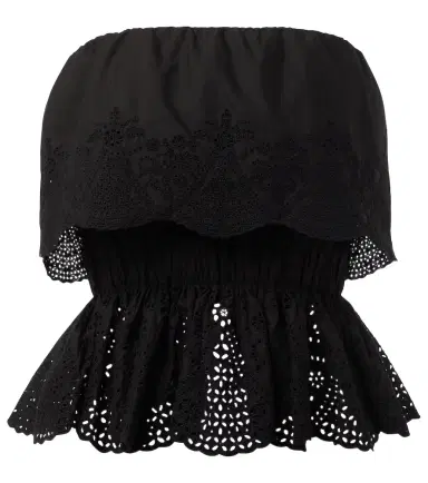 Posse Beryl peplum cotton top | Thumbnail 1 Posse Beryl peplum cotton top | Thumbnail 1