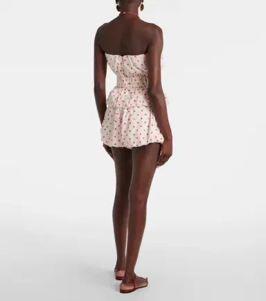Posse Aurelia polka-dot linen top | Thumbnail 5 Posse Aurelia polka-dot linen top | Thumbnail 5