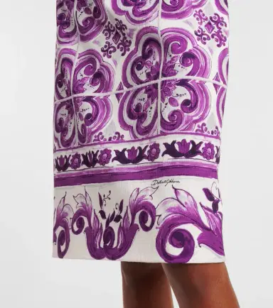 Dolce & Gabbana Majolica pencil skirt | Thumbnail 3 Dolce & Gabbana Majolica pencil skirt | Thumbnail 3