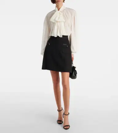 Dolce & Gabbana Silk-blend top | Thumbnail 2 Dolce & Gabbana Silk-blend top | Thumbnail 2