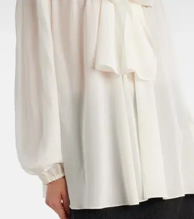 Dolce & Gabbana Silk-blend top | Thumbnail 3 Dolce & Gabbana Silk-blend top | Thumbnail 3