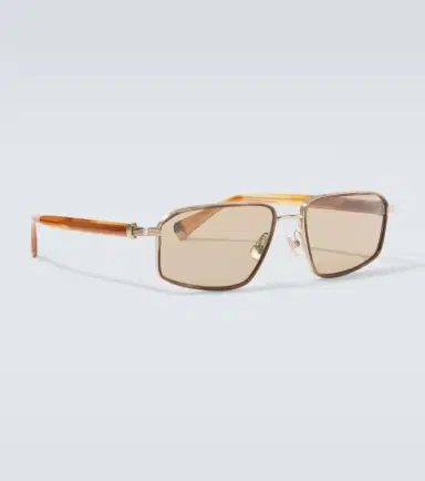 Brunello Cucinelli Jarama rectangular sunglasses | Thumbnail 3 Brunello Cucinelli Jarama rectangular sunglasses | Thumbnail 3