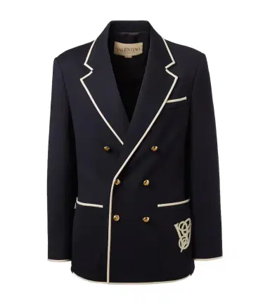 Valentino Wool jersey blazer | Thumbnail 1 Valentino Wool jersey blazer | Thumbnail 1