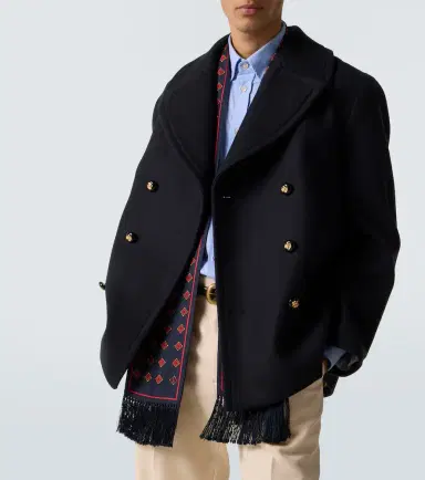 Valentino Double-breasted virgin wool jacket | Thumbnail 4 Valentino Double-breasted virgin wool jacket | Thumbnail 4