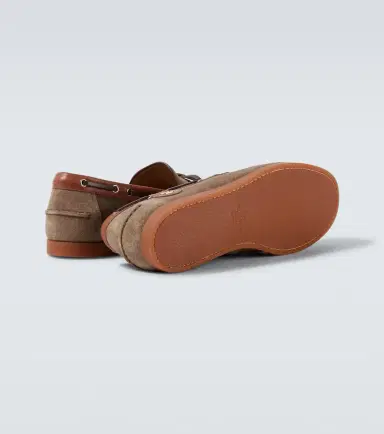 Valentino Garavani Palm Avenue suede boat shoes | Thumbnail 2 Valentino Garavani Palm Avenue suede boat shoes | Thumbnail 2