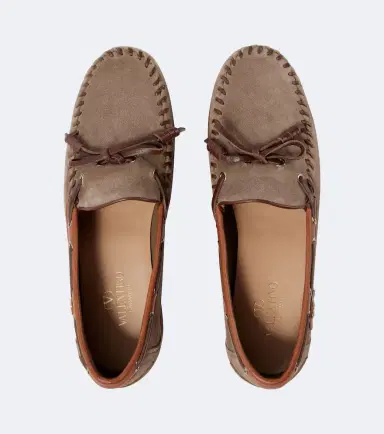 Valentino Garavani Palm Avenue suede boat shoes | Thumbnail 6 Valentino Garavani Palm Avenue suede boat shoes | Thumbnail 6