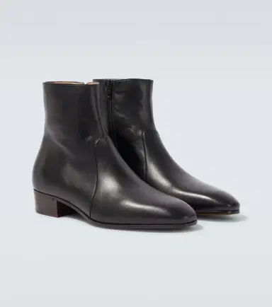 Valentino Garavani VLogo leather ankle boots | Thumbnail 4 Valentino Garavani VLogo leather ankle boots | Thumbnail 4