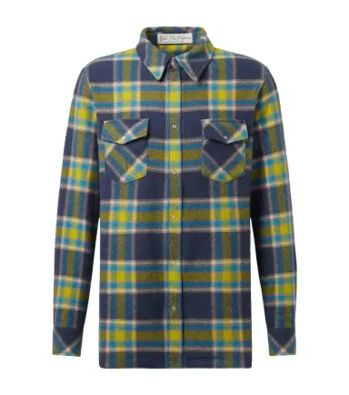God's True Cashmere Explorer plaid cashmere shirt with quartz | Thumbnail 1 God's True Cashmere Explorer plaid cashmere shirt with quartz | Thumbnail 1