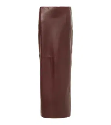 Brunello Cucinelli Leather maxi skirt | Thumbnail 1 Brunello Cucinelli Leather maxi skirt | Thumbnail 1