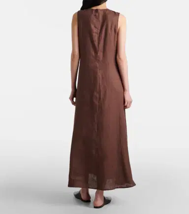ASCENO Tallin linen maxi dress | Thumbnail 3 ASCENO Tallin linen maxi dress | Thumbnail 3