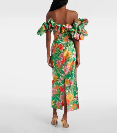Alemais Alémais Printed off-shoulder maxi dress | Thumbnail 4 Alemais Alémais Printed off-shoulder maxi dress | Thumbnail 4