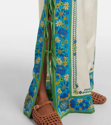Alemais Alémais Vivianna printed high-rise wide-leg pants | Thumbnail 3 Alemais Alémais Vivianna printed high-rise wide-leg pants | Thumbnail 3