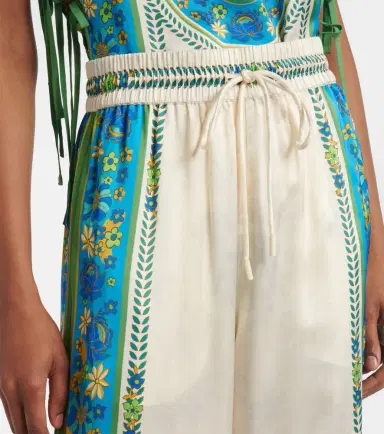 Alemais Alémais Vivianna printed high-rise wide-leg pants | Thumbnail 4 Alemais Alémais Vivianna printed high-rise wide-leg pants | Thumbnail 4