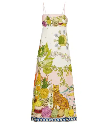 Alemais Alémais Hazel printed linen-blend maxi dress | Thumbnail 1 Alemais Alémais Hazel printed linen-blend maxi dress | Thumbnail 1