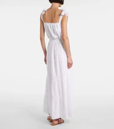 Melissa Odabash Cate lace-trimmed cotton maxi skirt | Thumbnail 5 Melissa Odabash Cate lace-trimmed cotton maxi skirt | Thumbnail 5