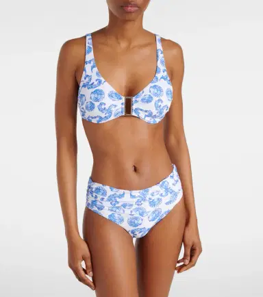 Melissa Odabash Bel Air printed bikini top | Thumbnail 3 Melissa Odabash Bel Air printed bikini top | Thumbnail 3