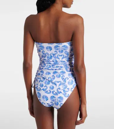 Melissa Odabash Sydney ruched printed swimsuit | Thumbnail 4 Melissa Odabash Sydney ruched printed swimsuit | Thumbnail 4
