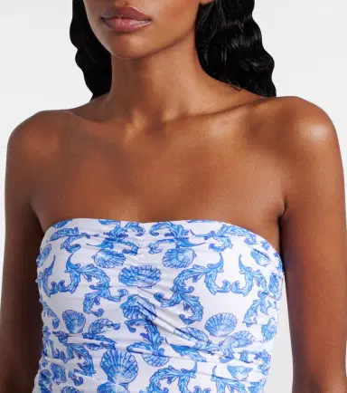 Melissa Odabash Sydney ruched printed swimsuit | Thumbnail 5 Melissa Odabash Sydney ruched printed swimsuit | Thumbnail 5