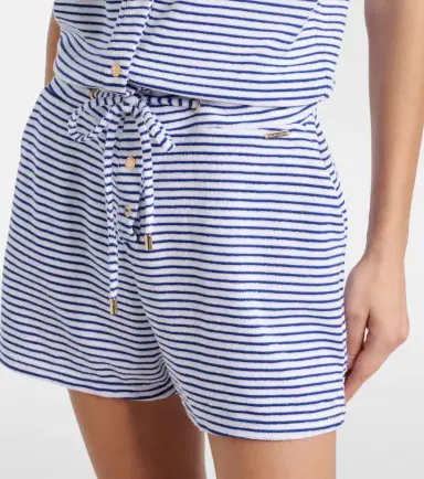 Melissa Odabash Venus cotton-blend terry romper | Thumbnail 2 Melissa Odabash Venus cotton-blend terry romper | Thumbnail 2