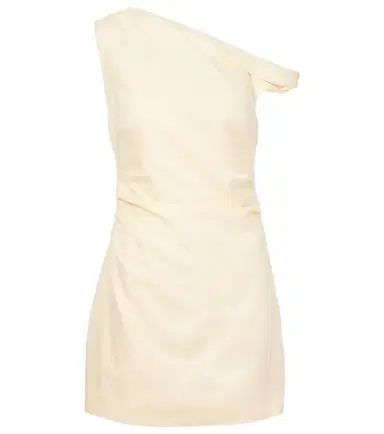 SIR Iris one-shoulder linen minidress | Thumbnail 1 SIR Iris one-shoulder linen minidress | Thumbnail 1
