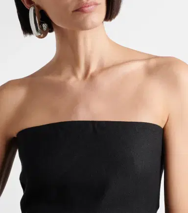 SIR Dorian linen-blend tube top | Thumbnail 2 SIR Dorian linen-blend tube top | Thumbnail 2