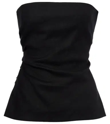 SIR Dorian linen-blend tube top | Thumbnail 1 SIR Dorian linen-blend tube top | Thumbnail 1