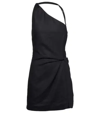 SIR. Affogato asymmetric linen minidress | Thumbnail 1 SIR. Affogato asymmetric linen minidress | Thumbnail 1