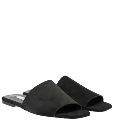 TOTEME Suede slides | Thumbnail 1 TOTEME Suede slides | Thumbnail 1