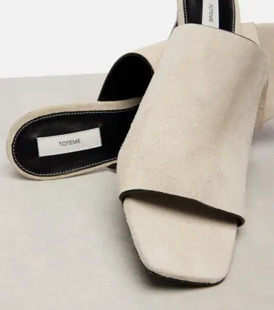 Toteme Suede mules | Thumbnail 3 Toteme Suede mules | Thumbnail 3