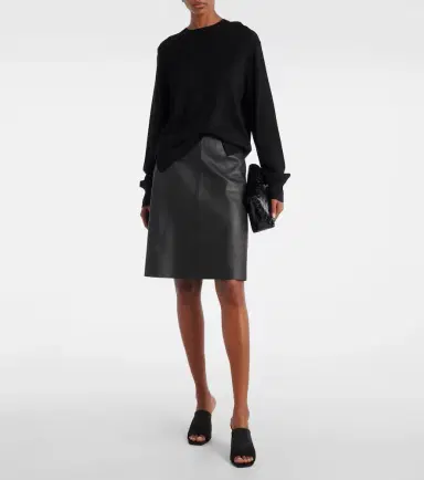 Toteme 85 satin mules | Thumbnail 2 Toteme 85 satin mules | Thumbnail 2