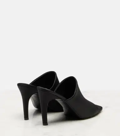 Toteme 85 satin mules | Thumbnail 4 Toteme 85 satin mules | Thumbnail 4