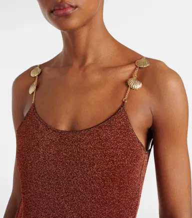 Oséree Oséree Lumière Shells embellished swimsuit | Thumbnail 3 Oséree Oséree Lumière Shells embellished swimsuit | Thumbnail 3
