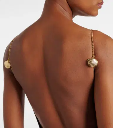 Oséree Oséree Lumière Shells embellished swimsuit | Thumbnail 6 Oséree Oséree Lumière Shells embellished swimsuit | Thumbnail 6
