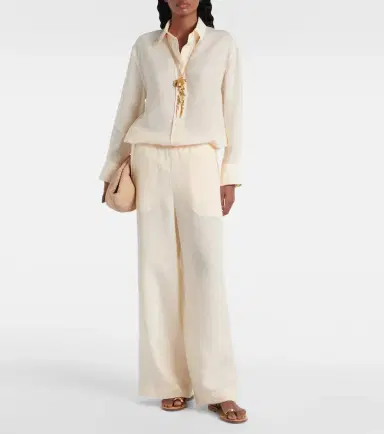 Eres Mignonette linen shirt | Thumbnail 3 Eres Mignonette linen shirt | Thumbnail 3