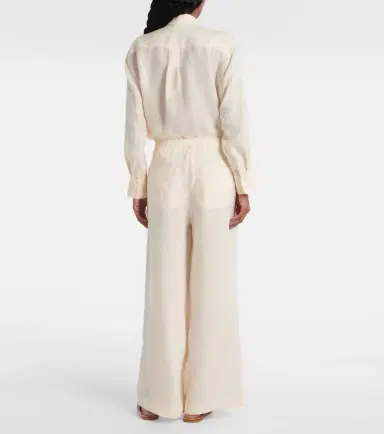 Eres Select linen wide-leg pants | Thumbnail 6 Eres Select linen wide-leg pants | Thumbnail 6