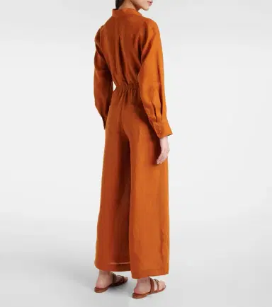 Eres Select linen wide-leg pants | Thumbnail 4 Eres Select linen wide-leg pants | Thumbnail 4