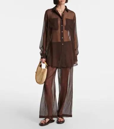 JADE SWIM Mika sheer shirt | Thumbnail 2 JADE SWIM Mika sheer shirt | Thumbnail 2
