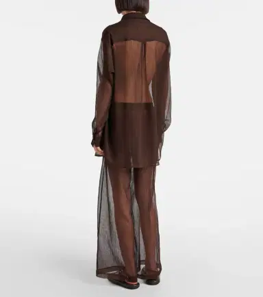 JADE SWIM Mika sheer shirt | Thumbnail 5 JADE SWIM Mika sheer shirt | Thumbnail 5