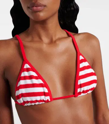 JADE SWIM Via striped terry bikini top | Thumbnail 2 JADE SWIM Via striped terry bikini top | Thumbnail 2