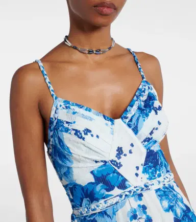 Poupette St Barth Cara cotton maxi dress | Thumbnail 2 Poupette St Barth Cara cotton maxi dress | Thumbnail 2