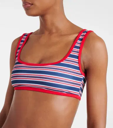 JADE SWIM Rounded Edges striped bikini top | Thumbnail 4 JADE SWIM Rounded Edges striped bikini top | Thumbnail 4