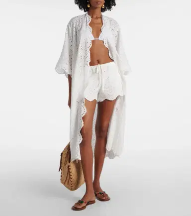 Poupette St Barth Cruse broderie anglaise cotton shorts | Thumbnail 3 Poupette St Barth Cruse broderie anglaise cotton shorts | Thumbnail 3