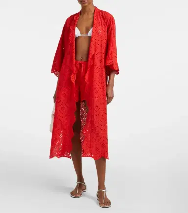 Poupette St Barth Broderie anglaise cotton shorts | Thumbnail 3 Poupette St Barth Broderie anglaise cotton shorts | Thumbnail 3